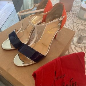 Size 36.5 Christian Louboutin Sandal Heels